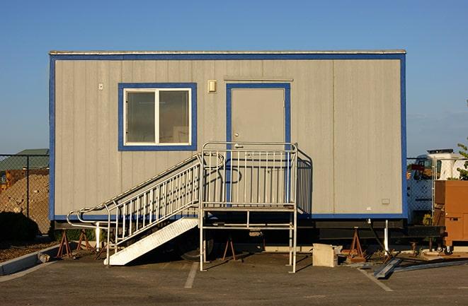 portable trailers for on-site office solutions